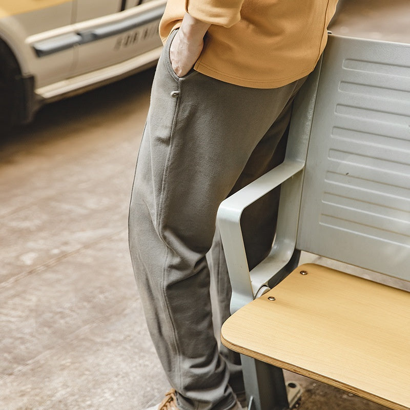 Hemming Knitted Sweatpants